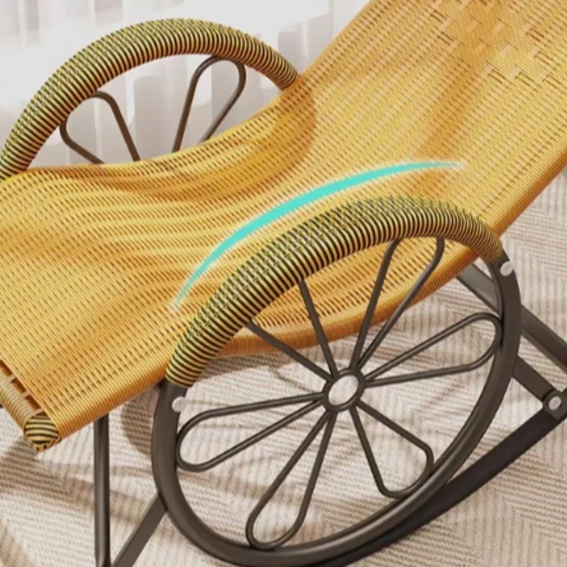 Скандинавское комфортное кресло с откидной спинкой современный дизайн