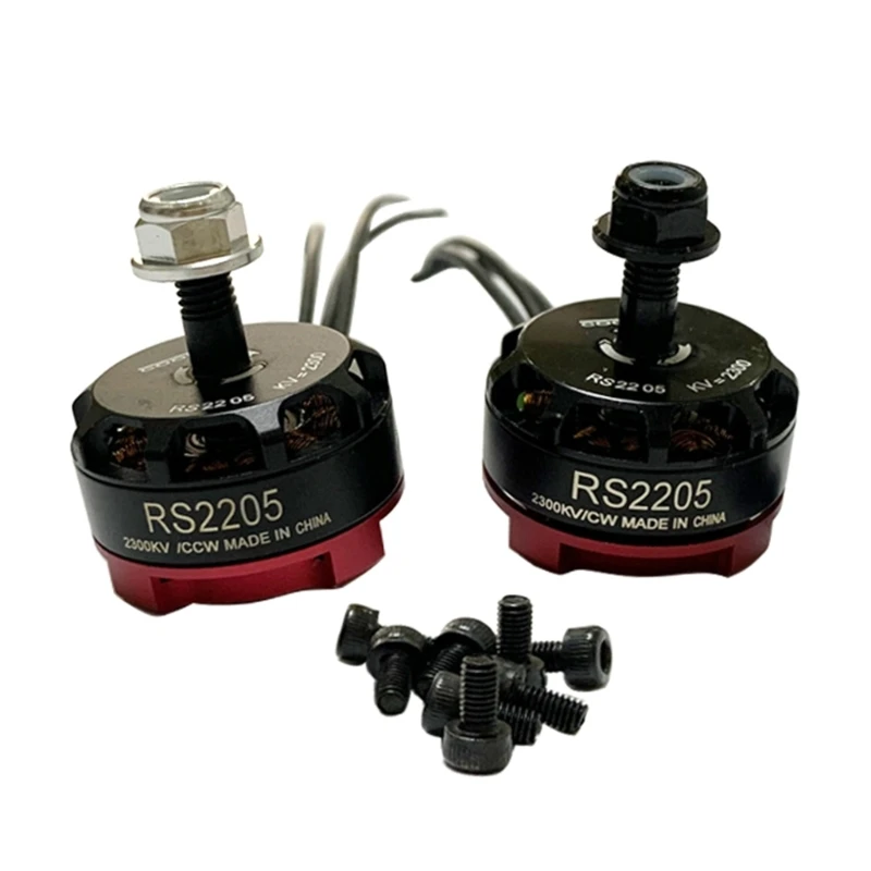 

RC RS2205 2205 2300KV CW CCW бесщеточный двигатель для 2-6s FPV RC QAV250 X210 гоночные дроны мультикоптеры аксессуары