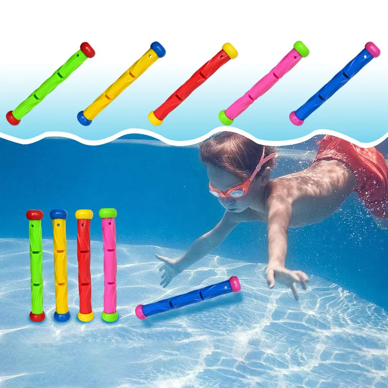 

Summer parent-child interactive toys children's swimming pool water diving stick toys diving circle stick scuba diving toys