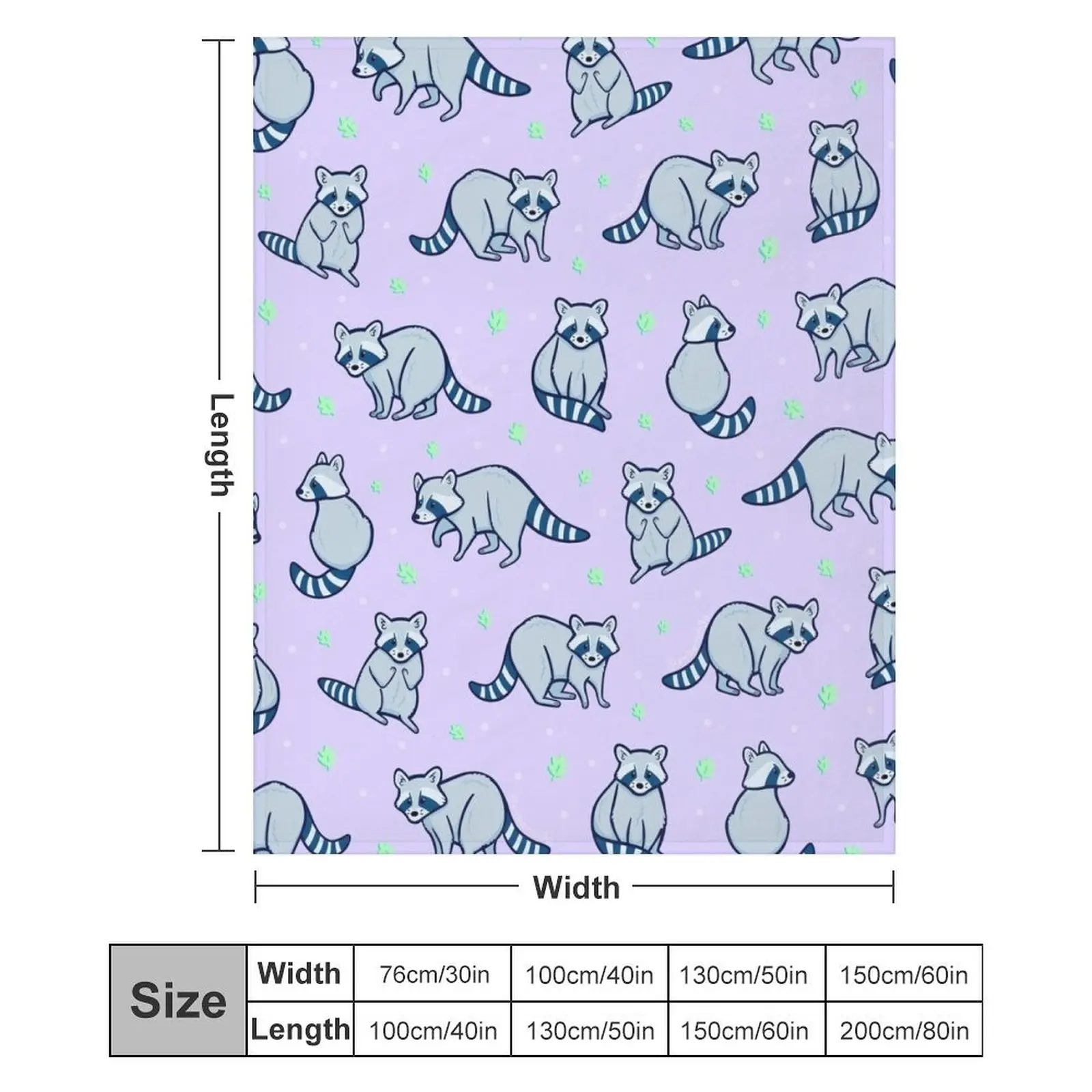 Одеяло Raccoon Goons волосы мягкие украшения покрывала одеяла