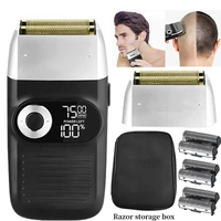 electric shaver trimmer for men hair clipper mens shaver barber professional razor reciprocating foil shaving machine