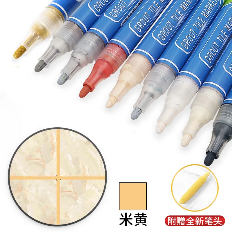 

Водонепроницаемая напольная плиточная ручка, настенный Восстанавливающий зазор, маркер, ручка для напольного и ванной комнаты, ремонт швов