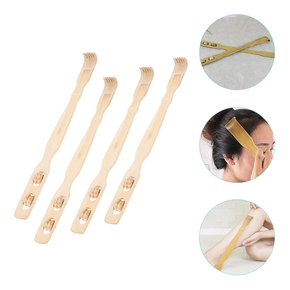 

Scratcher Scratchers Woodenbodyhand Handheld Rollermanual Stick Claw Tool Backscratchers Elderly Massaging Headself Horn Shoe
