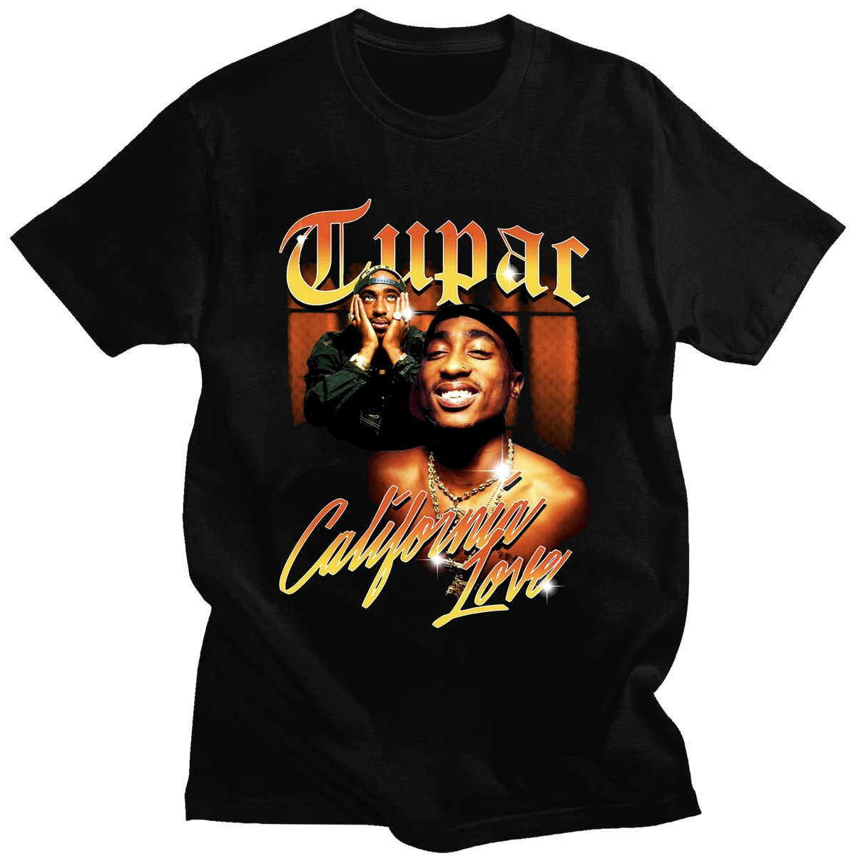 

2021 New Awesome Tupac 2pac Rap T Shirts Print O-Neck Short Sleeve Playboi Carti Mens Top Quality Men Hip-Hop T Shirt Cotton