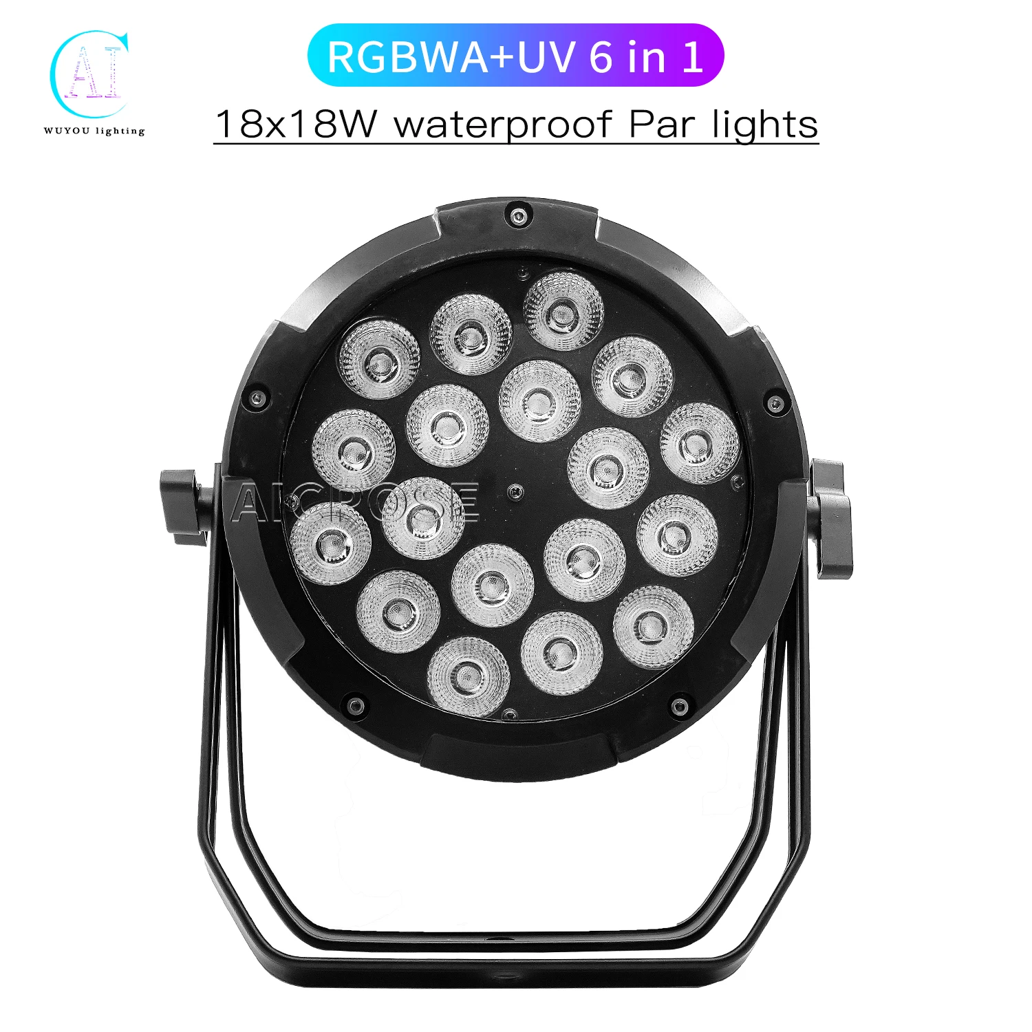 

18x12W RGBW/18x18WRGBWA+UV 6-in-1 LED Pa Light Outdoor Waterproof Stage Light DJ Disco Equipment Dance Floor Lighting