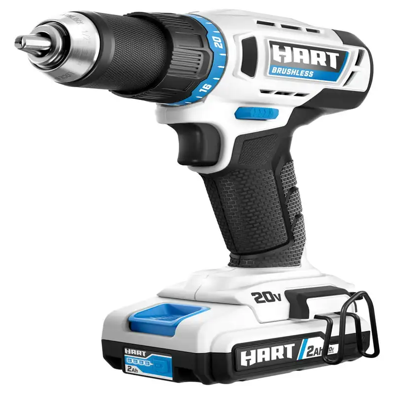 

Brushless 1/2-inch Drill/Driver Kit, (1) 2.0Ah Lithium-Ion Battery, 2