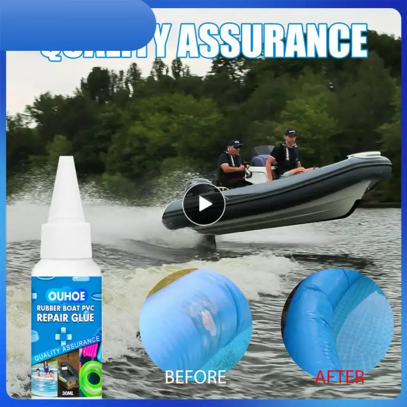 

30ml Strong Repair Glue Swimming Pool Lifebuoy Pad Repair Glue Waterproof Pvc Inflatable-boat Kayak Adhesive Sealant PVC Glue