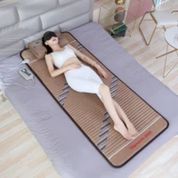 fanocare far infrared heating amethyst mat electric massage tourmaline stone pad thermal therapy magnetic massager mattress