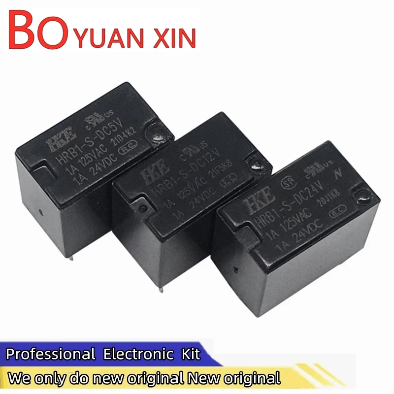 Новое оригинальное коммуникационное реле HRB1-S- DC5V DC12V DC24V DC9V Набор из 6 контактов