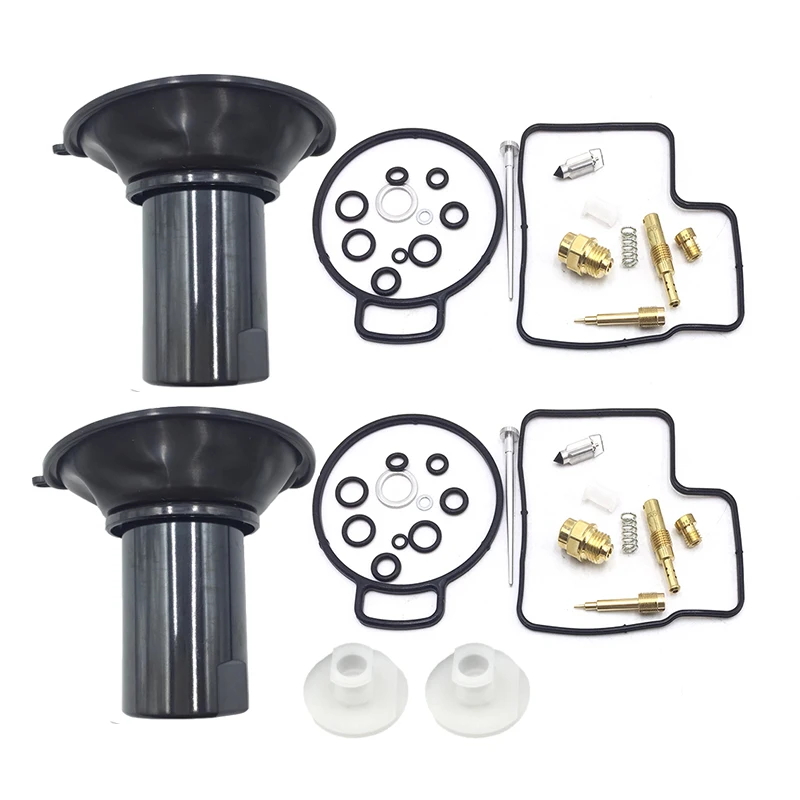 

2X комплект для восстановления карбюратора для Honda Goldwing GL1500 GL1500SE 1992-2000, детали с поршневым мембранным игольчатым клапаном