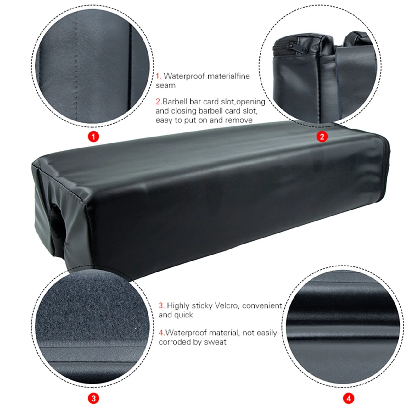 Штанга-тренажер черная для поддержки бедер и шеи