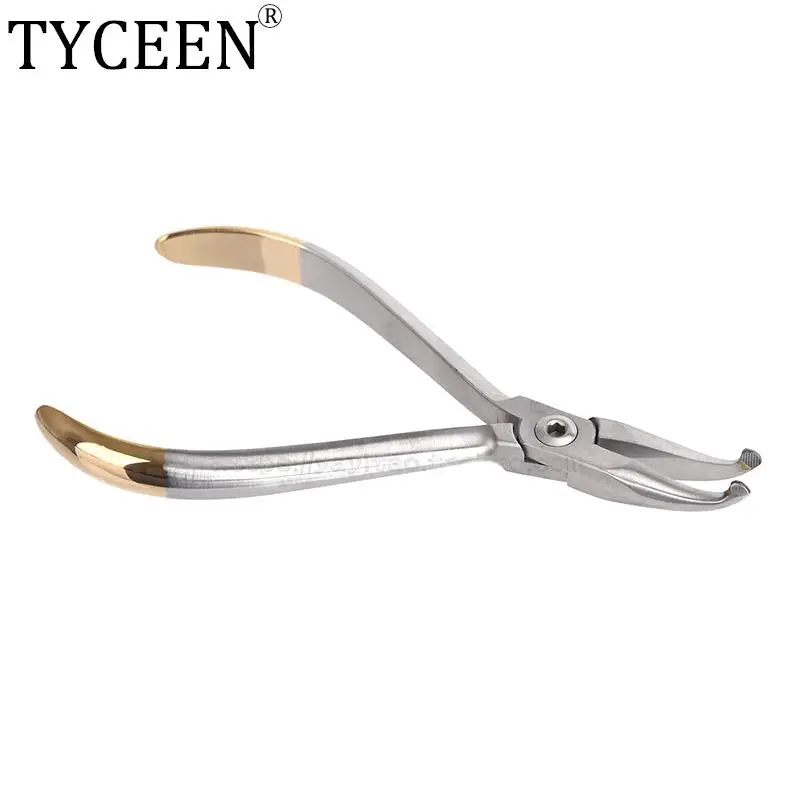 

Ортодонтические плоскогубцы, с изогнутой головкой, из нержавеющей стали