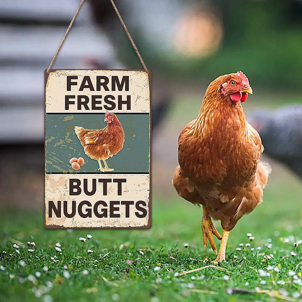 1 Шт. Деревянный Знак Прямой Висит С Логотипом Курятника Декор Для Кухни В