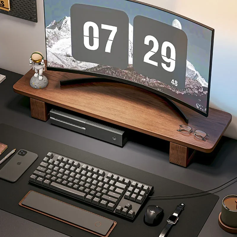 Подставка для ноутбука из твердой древесины может хранить основание Защита