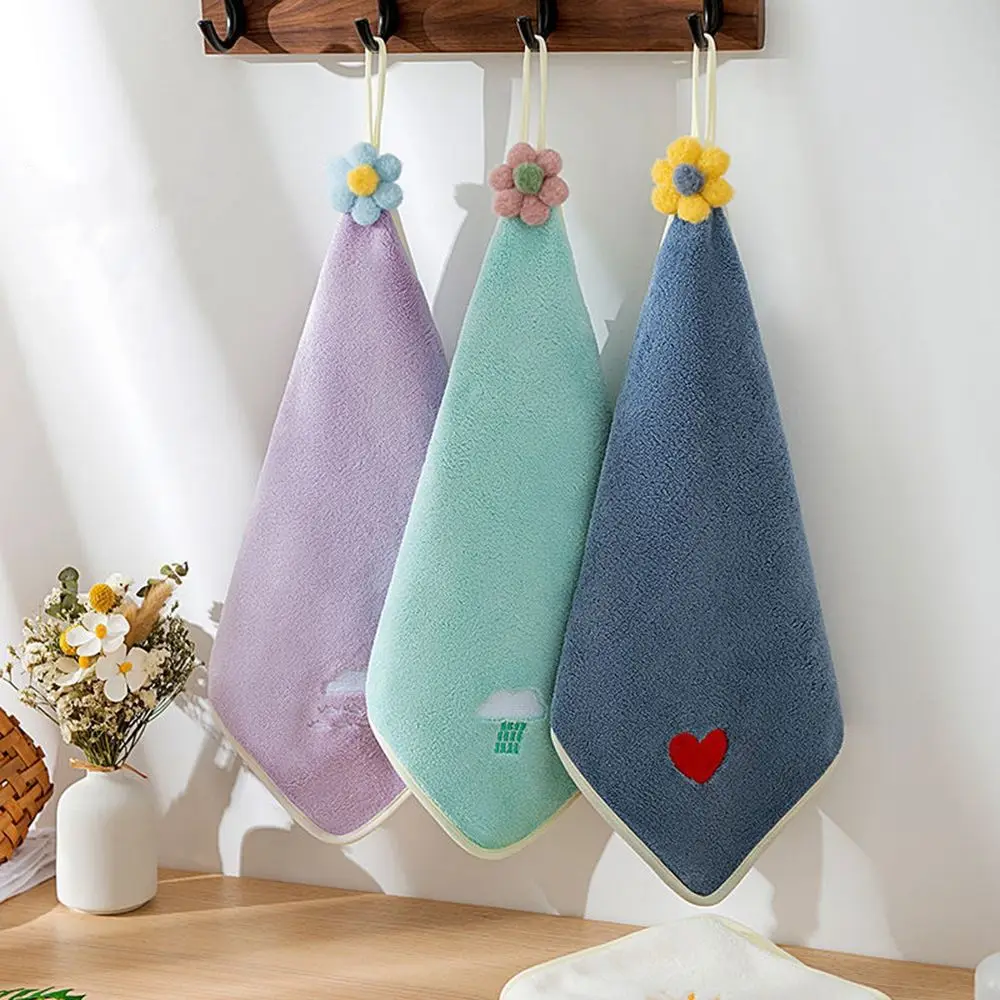 

Absorbent Cloth Microfiber Towel Household Microfiber Kitchen Rags Kitchen Towels Dishcloths Handkerchief Hand Towel