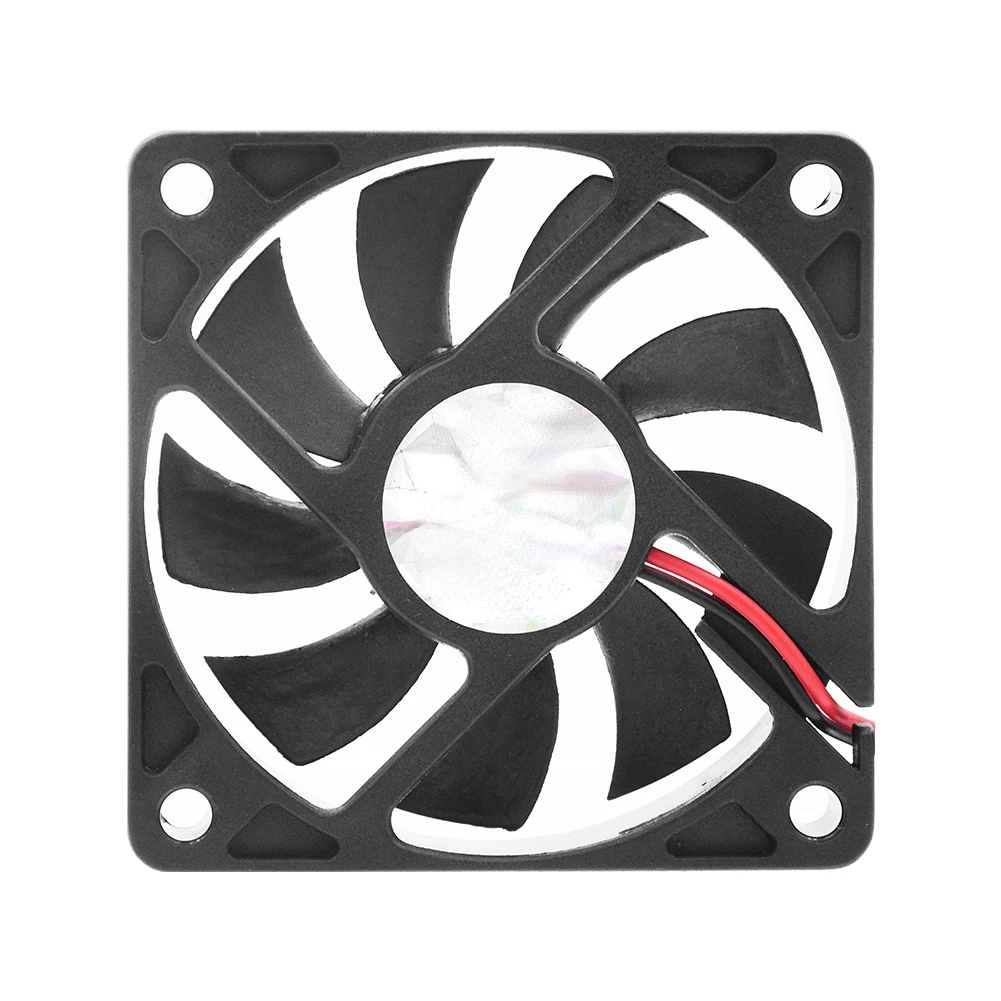 

X 60 X 10mm Low Noise CPU Heat Sink Cooler 2 Pins 12V DC Cooling Fan Computer PC Case CPU Cooler Case Fan 4900-6050 RPM