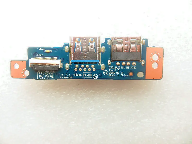 new for LENOVO IDEAPAD 510 510-15ISK 510-15 USB PORT BOARD NS-A757 | Компьютеры и офис