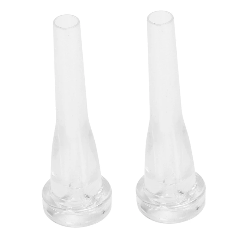 

2 Pcs ABS Trumpet Mouthpiece Meg Size Bach Beginner Musical Trumpet Accessories Parts Or Finger Exerciser, 3C & 7C