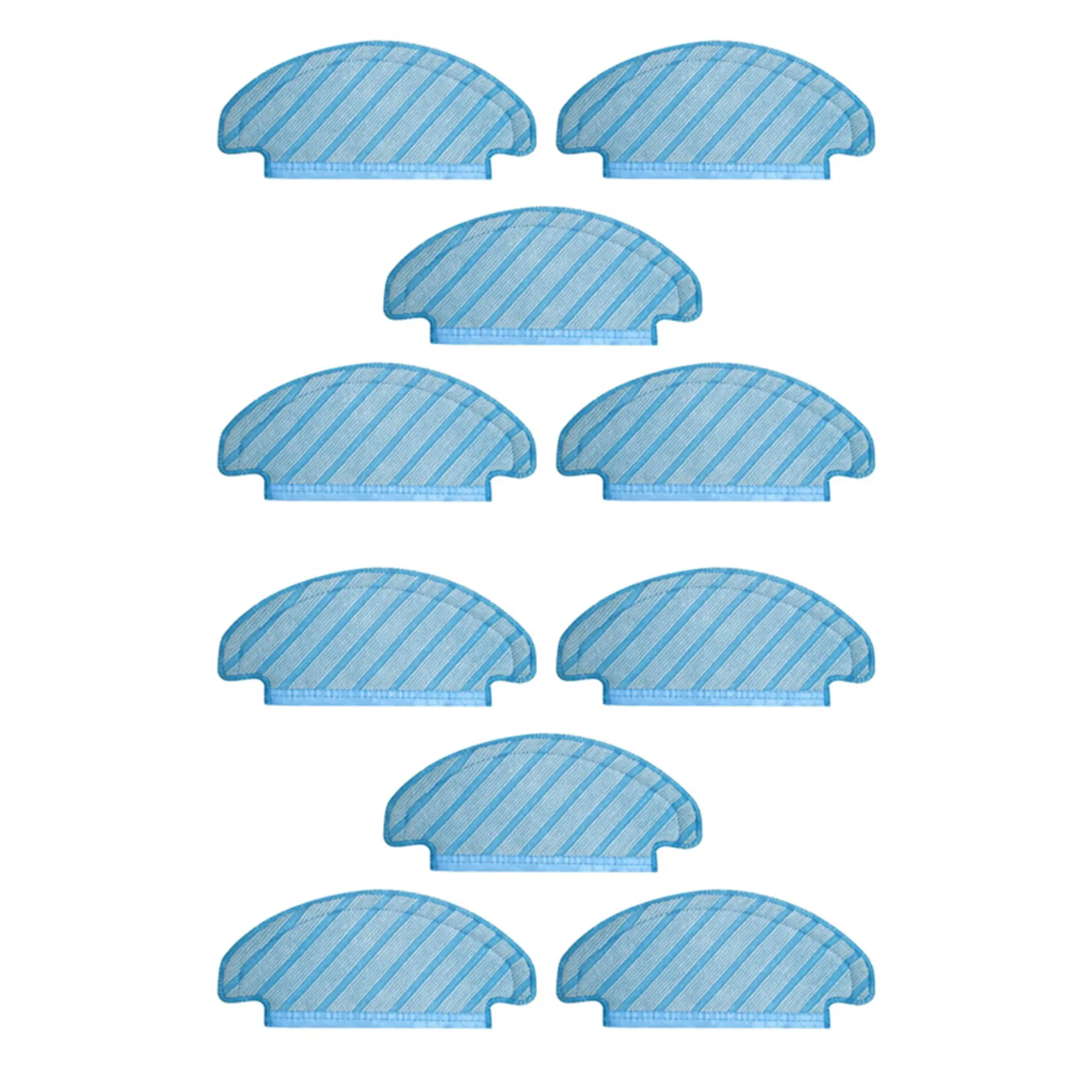 

10 Pcs Vacuum Cleaner Mop Cleaning Cloths for Ecovacs Deebot T8 Vacuum Cleaner Accessories Replacement Cloth Parts