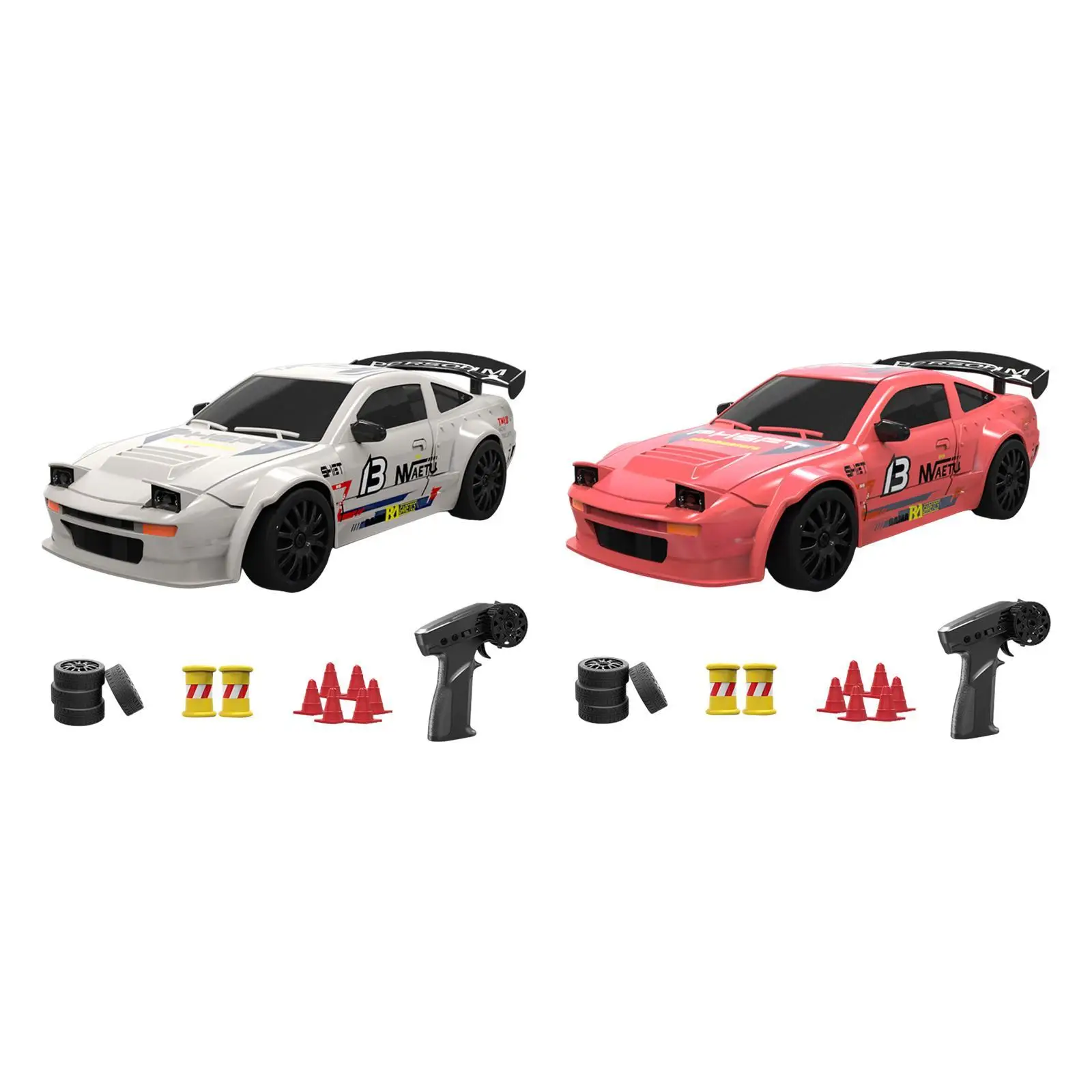 Масштаб 1:24 RC Drift Tire Модель автомобиля Сменные дрейфующие шины Высокоскоростная