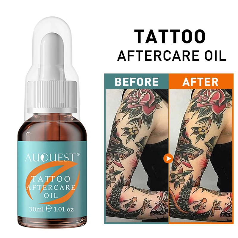 

Tattoo Oil Heals 30ml Essential Oils Protects New Tattoos and Rejuvenates Older Tattoos Natural Oil Skin Care
