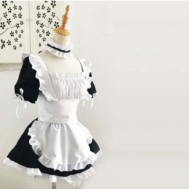 Аниме Yosuga no Sora Kasugano костюм горничной косплей костюмы Женщины сексуальный фартук