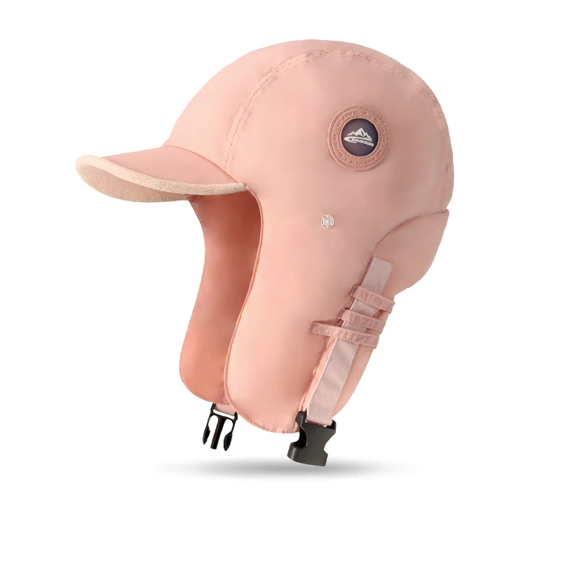 Женская шапка с ушным клапаном Мужская зимняя теплая водонепроницаемая пуховая