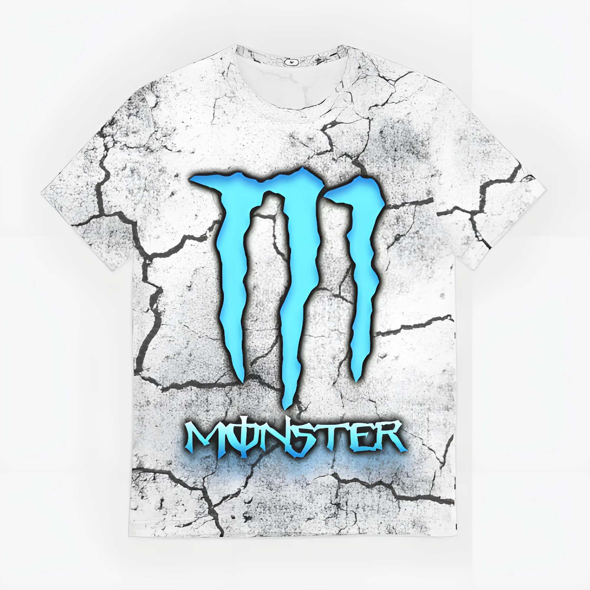 Monster Energy Drink Уличная модная футболка Повседневный удобный спортивный модный топ для мужчин и женщин (art.: 3920d480ca87a) - 3920d480ca87a