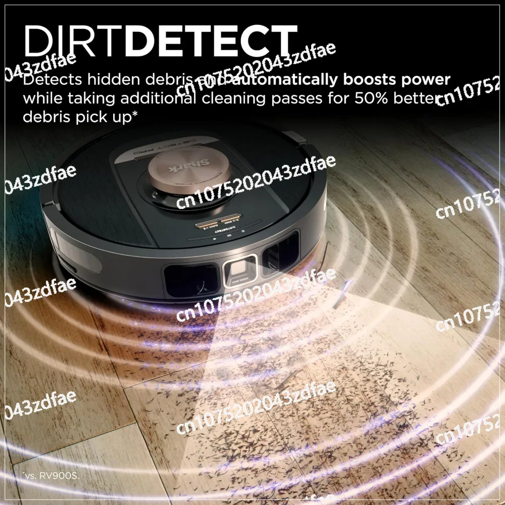 Самоопорожный робот-пылесос Shark RV2820AE Detect Pro с безмешком основанием HEPA емкостью 60