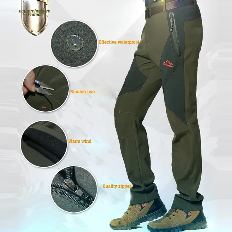 Мужской теплый лыжный костюм одежда для сноуборда водонепроницаемые