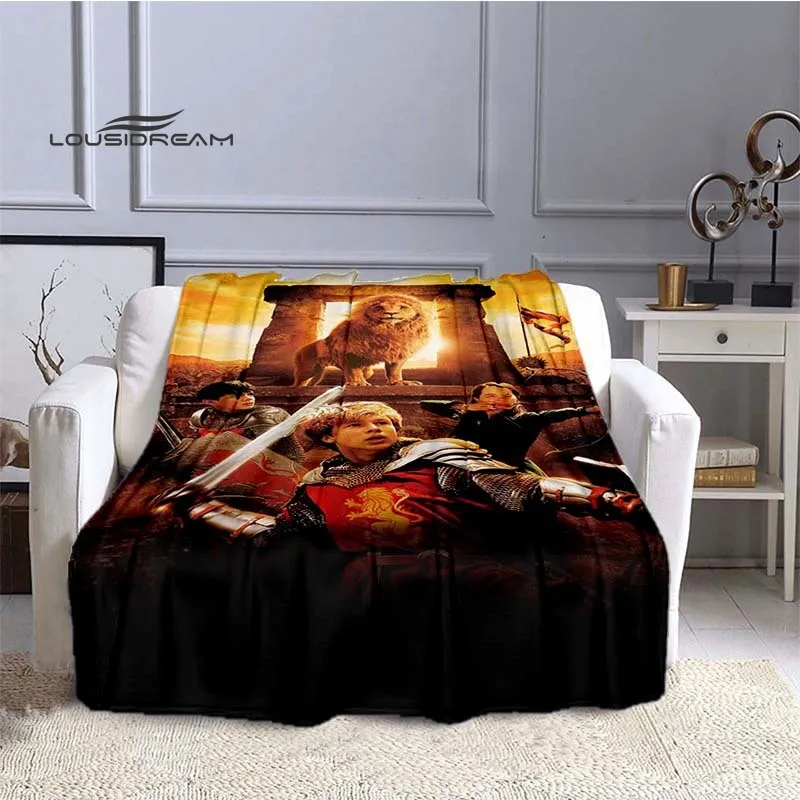 Одеяло «Хроники Нарнии», Фланелевое покрывало для кровати, дома, путешествий, для взрослых, для кушетки, кровати, гостиной, детского согрева