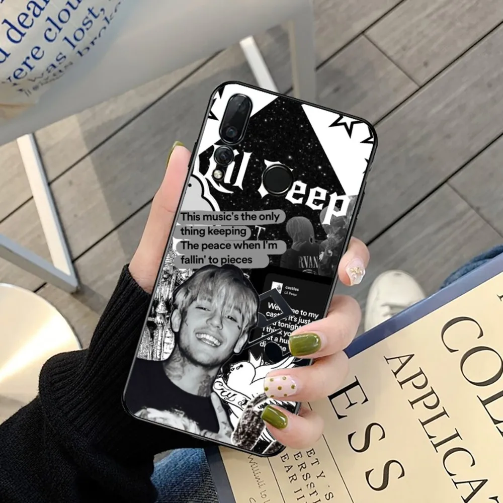 Rapper Lil Peep Phone Case For Huawei Y9 6 7 5 Prime Enjoy 7s 8 plus 7a 9e 9plus 8E Lite Psmart Shell