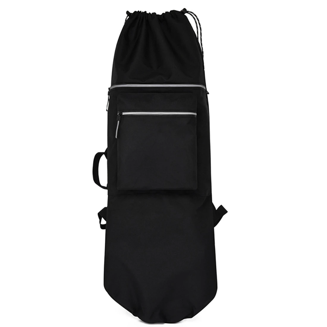 

Рюкзак для скейтборда с двойным рокером, сумка для Land Surfboard, сумка для Лонгборда, сумка для скейтборда, аксессуары для переноски, черный S