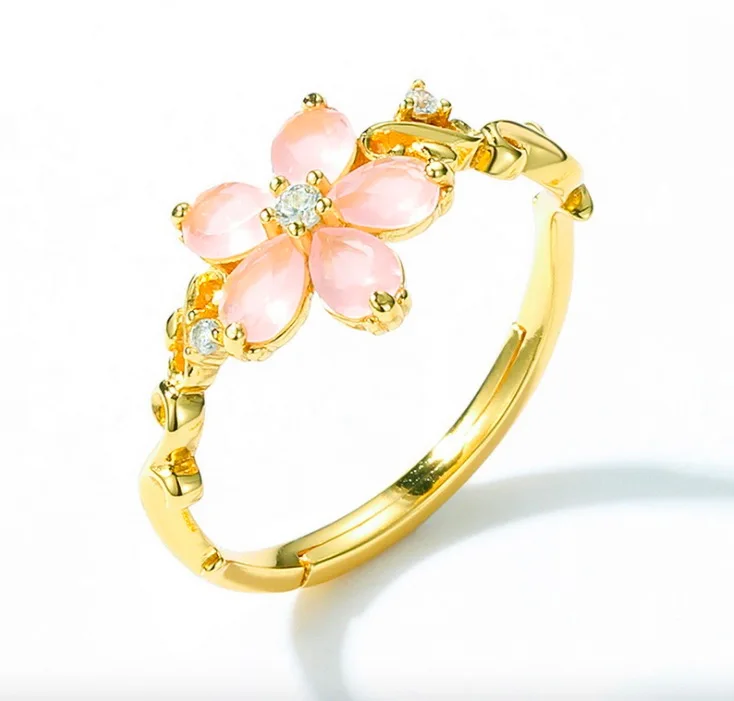 

Женское кольцо из розового золота SPR5, 14 к, 18 к