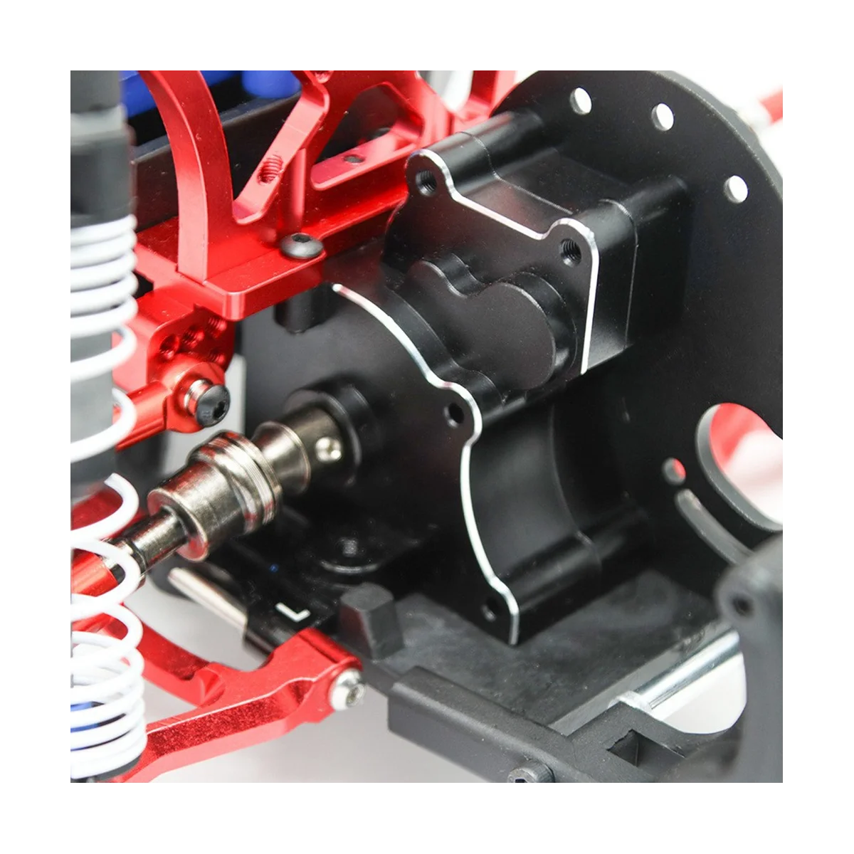 

Metal Transmission Gearbox Gear Box for 1/10 Traxxas Slash 2WD VXL Rustler Stampede Bandit RC Car Upgrade Parts,4