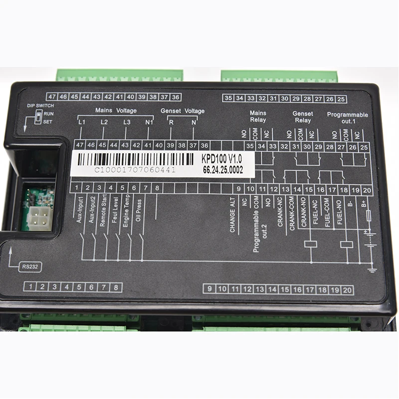 Контроллер генератора двигателя KPD100 AMF Детали Автоматическое управление Ручное