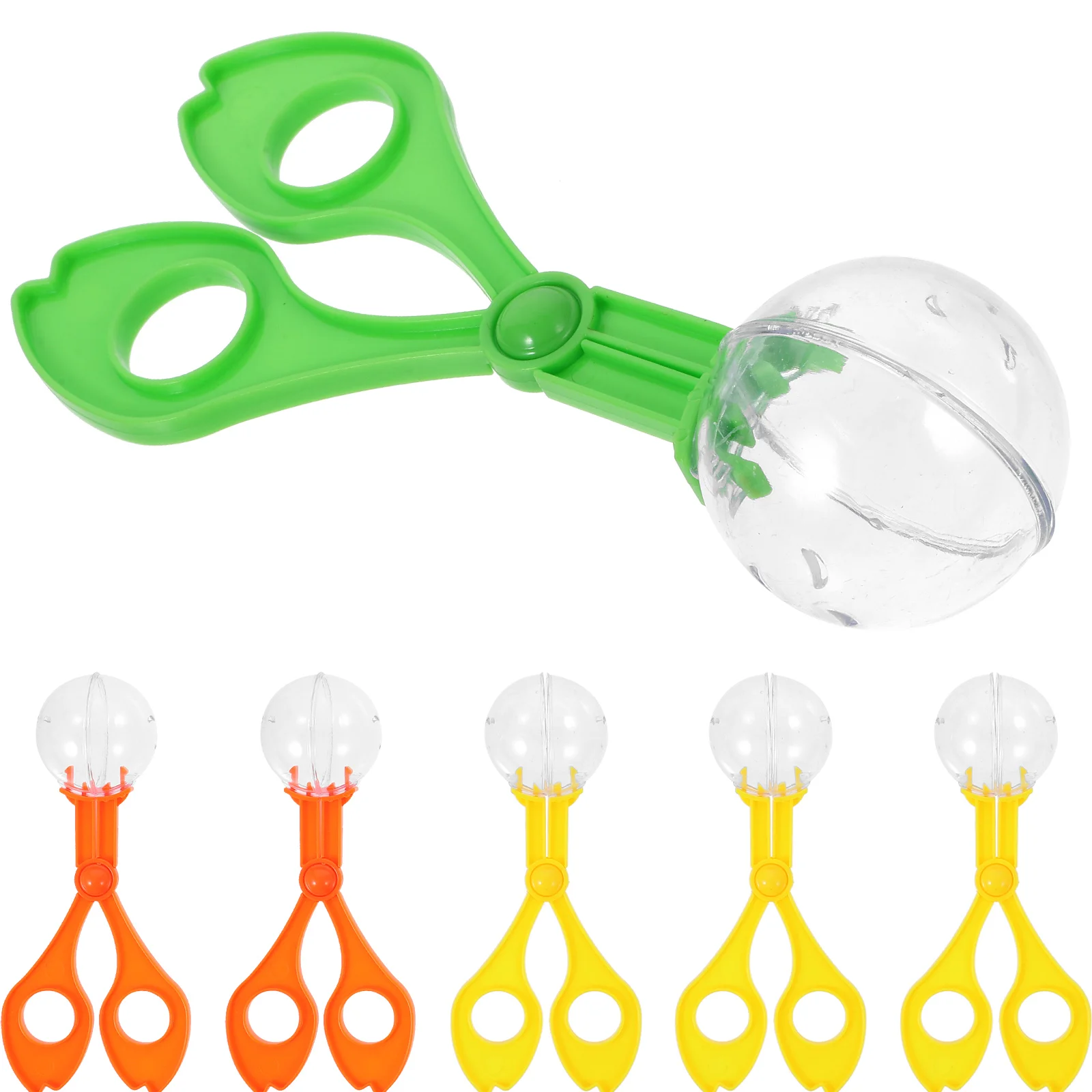 

Handy Scoopers Bug Catcher Bug Tongs Insects Catch Clamp Scissors Outdoor Toys for Kids (Random Color 14cm)