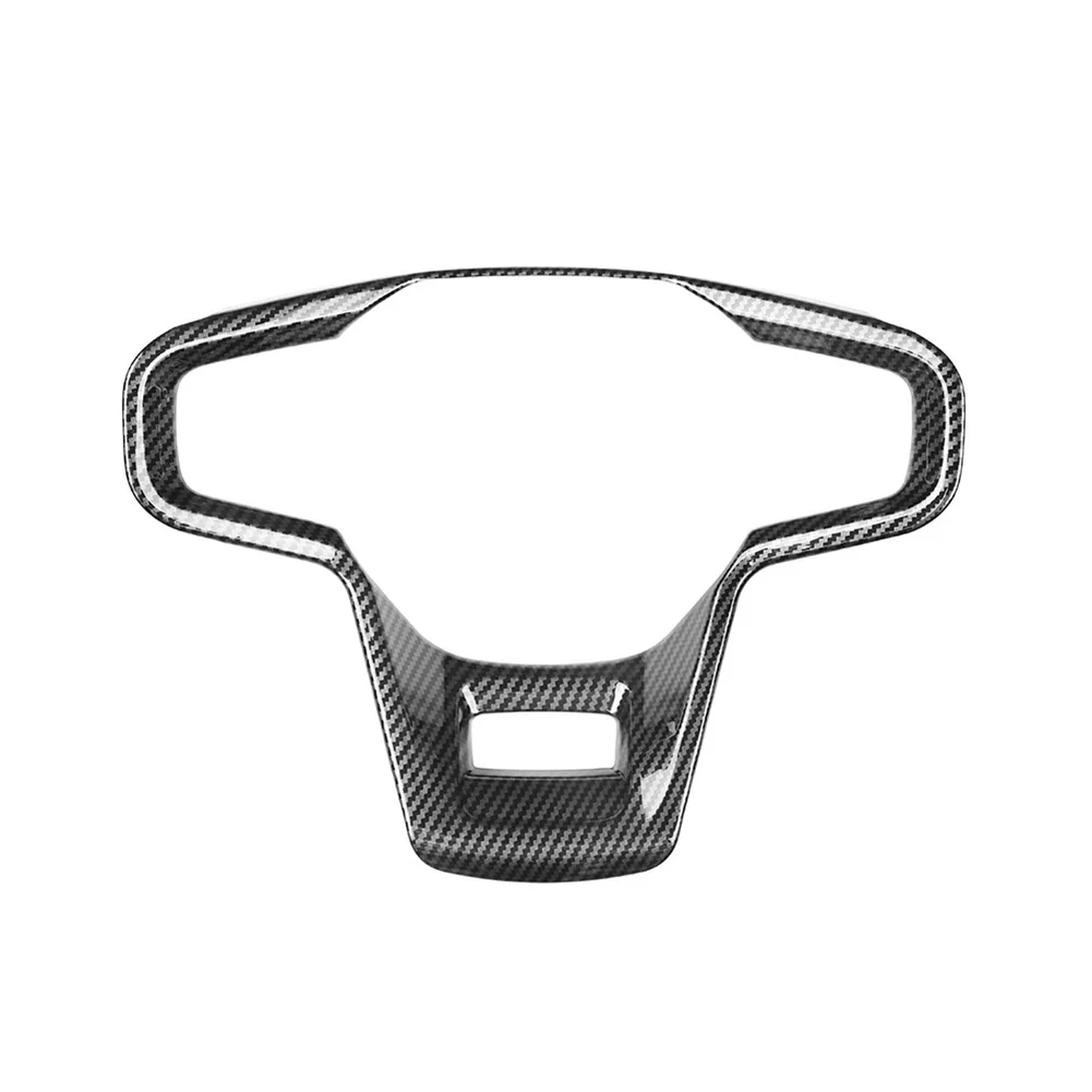 

Carbon Fiber Car Steering Wheel Panel Cover Trim For Ford Bronco 2021 2022 Steering Wheel Cover Trim Interior Accessories