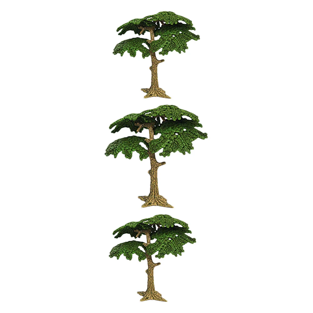 

Statue Plastic Cypress Funny Kids Toys Green Landscape Maple Office Decor