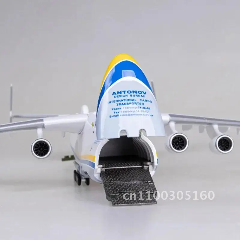 Фото Коллекция 1/200 Antonov AN-225 AN225 Mriya, транспортный самолет, модель самолета, реплика игрушки, смола, 42 см, дисплей, вентиляторы для взрослых, пластик №3