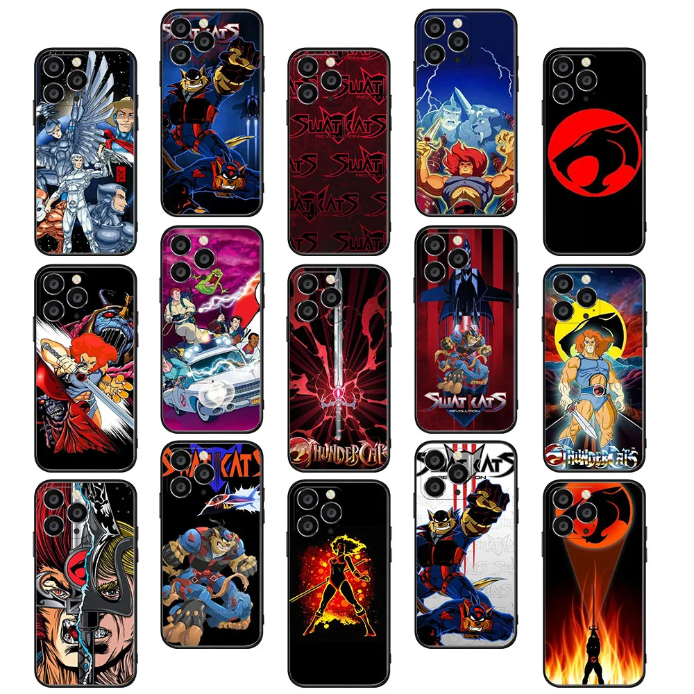 Мягкий чехол BY-70 Thundercats для Xiaomi Redmi Note 6 7 9 9T 9S 10S 10 10T 12 12C A3X Pro