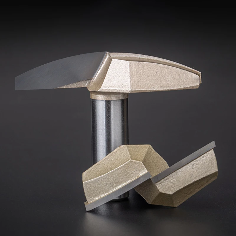 

1 Pcs 1/2 Inch Shank Thin Round Bottom Knife Tungsten Steel Blade Woodworking milling cutter