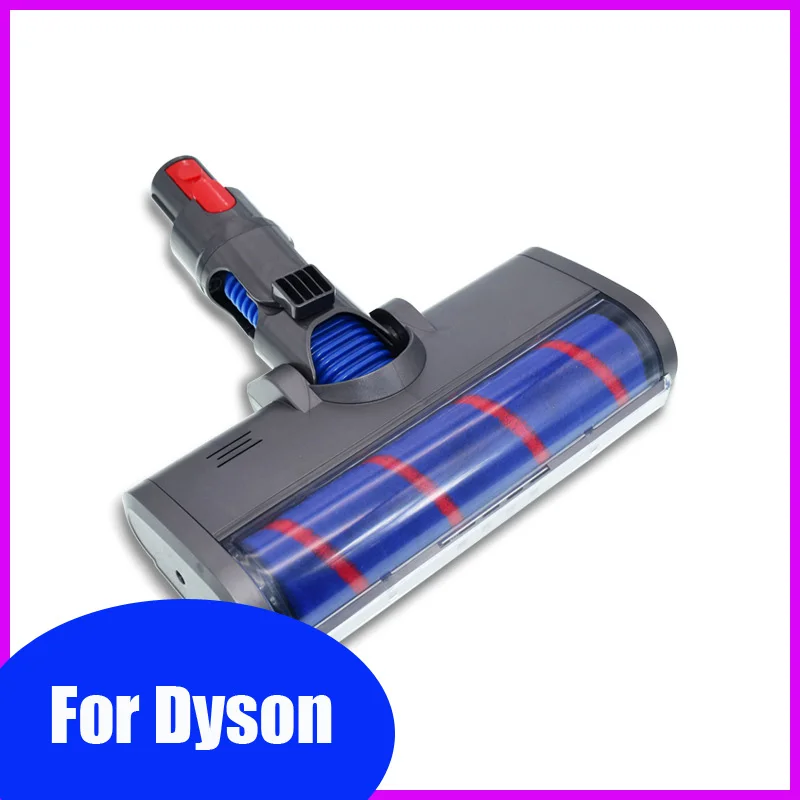 

Запчасти для пылесоса Dyson V7 V8 V10 V11, 1 шт., аксессуары светодиодный Ной подсветкой, Электрический Турбо-ролик