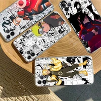bandai naruto aesthetic phone case for iphone 11 12 13 mini pro xs max 8 7 6 6s plus x 5s se 2020 xr case