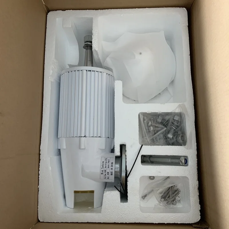 Реальная мощность 2000 Вт ветрогенератор 48 в 96 120 В 220 напряжение 2 кВт