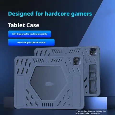 Мягкий силиконовый чехол для планшета iPad Air 5, защитный чехол для iPad Pro 2018-2022 (11 дюймов), противоударный 360 °   Защита от падения