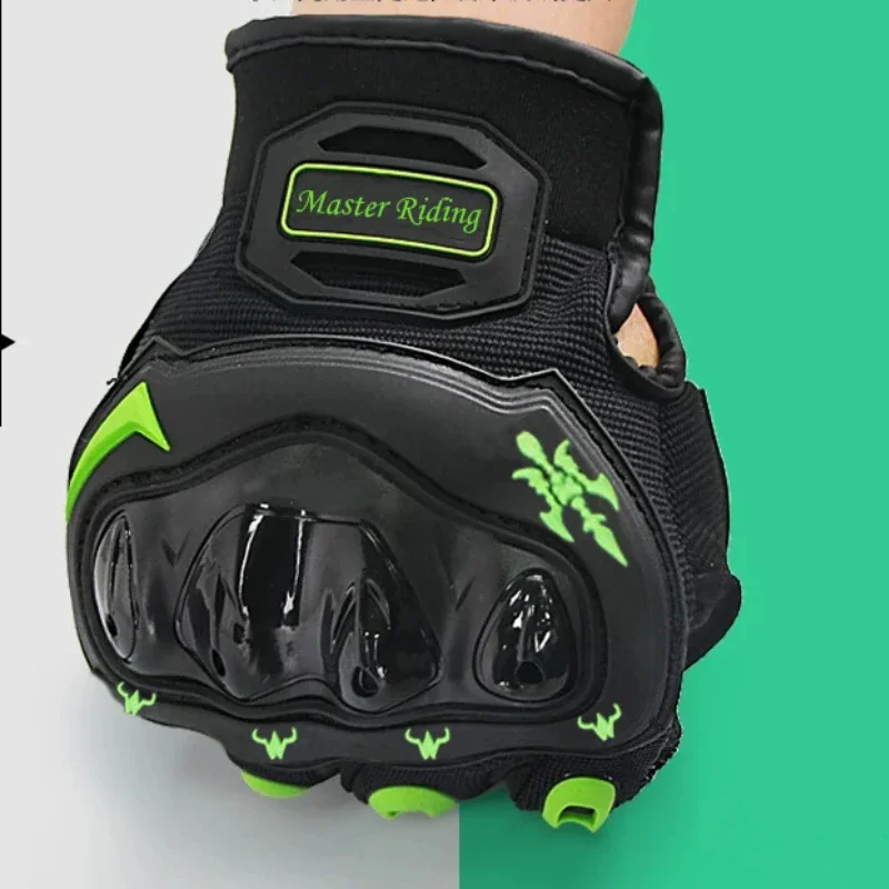 Мотоциклетные перчатки с сенсорным экраном дышащие защитные для спорта на