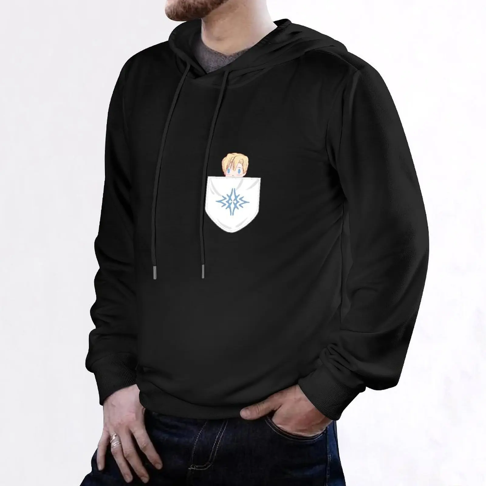 Pocket Dimitri пуловер с капюшоном мужская одежда эстетичная новые толстовки