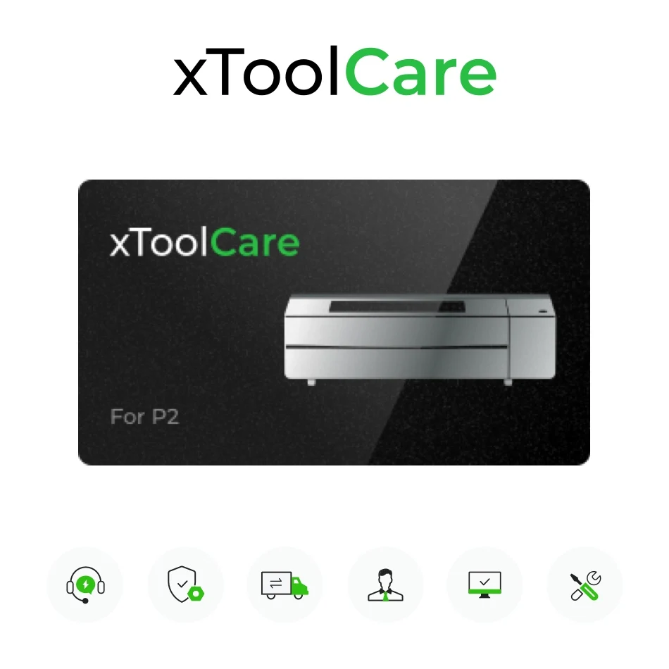 

Pre-Sale xTool Care For xTool P2 CO2 Laser Engraver (（It is not P2 Laser Engraver）