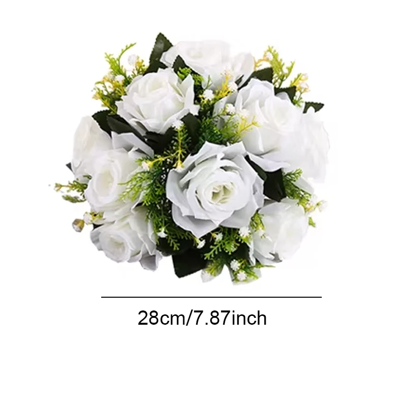

Uflower 30 см искусственный цветок розы шар свадебный стол центральная часть-цветочная вечеринка домашний декор